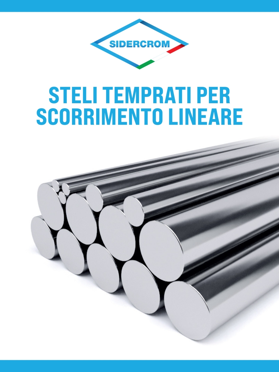 Alberi temprati per guide lineari